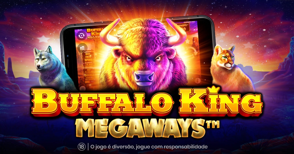 Buffalo King, Pragmatic Play, slots online, giros grátis, grandes prêmios