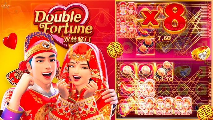 Double Fortune, PG SLOTS, slot oriental, giros grátis, recursos especiais.